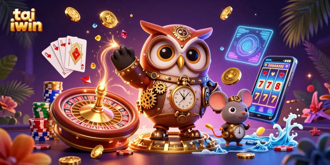 Spin to win on tai iwin with a vibrant and immersive casino scene.