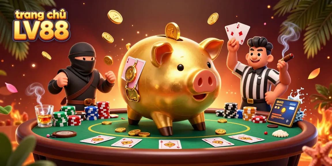 Engage in exciting actions at trang chủ LV88 with vibrant characters and dynamic casino elements.