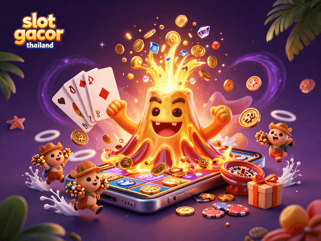 Experience the excitement of slot gacor thailand with vibrant treasure features and dynamic gameplay elements.