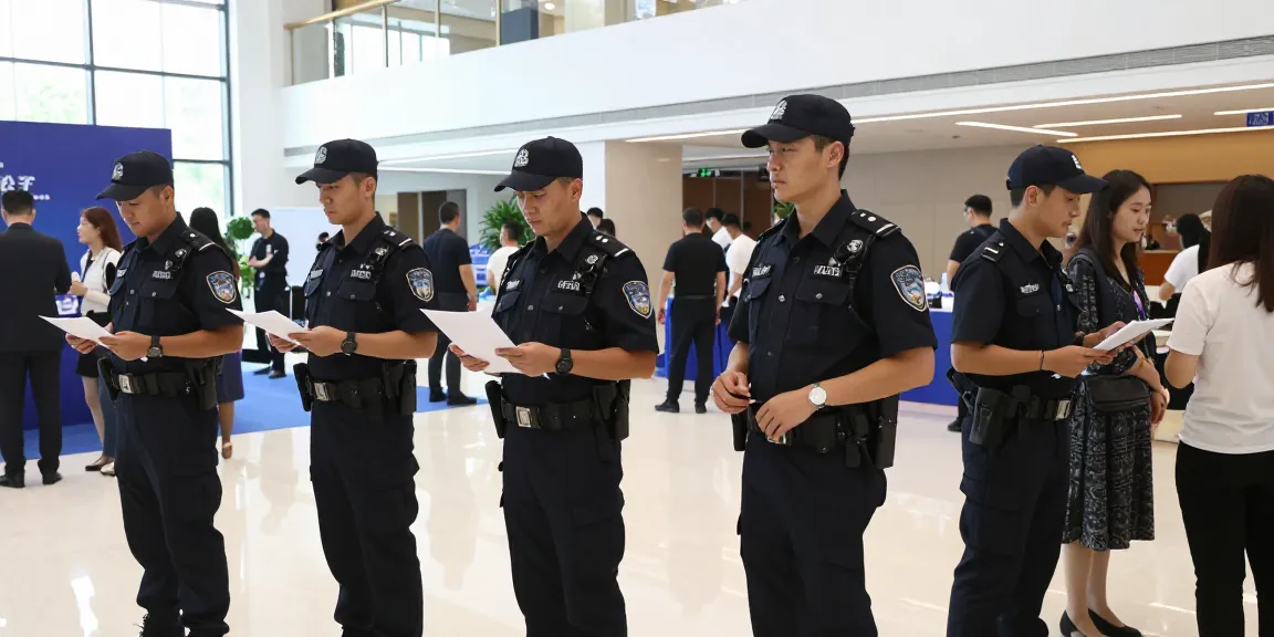 Security Solutions provided by trusted professionals at a corporate event.